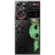 Прозрачный чехол BoxFace Nubia Z60 Ultra Baby Yoda