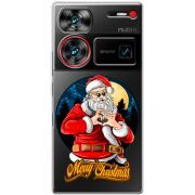 Прозрачный чехол BoxFace Nubia Z60 Ultra Cool Santa