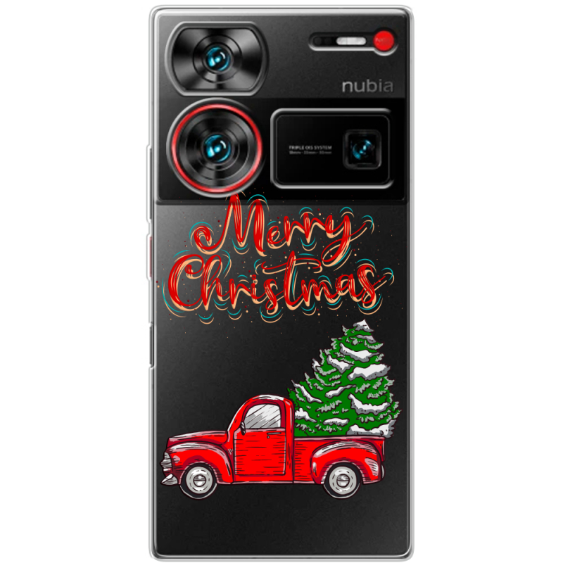 Прозрачный чехол BoxFace Nubia Z60 Ultra Holiday Car