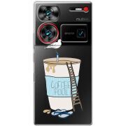 Прозрачный чехол BoxFace Nubia Z60 Ultra Segull in Cofee Pool