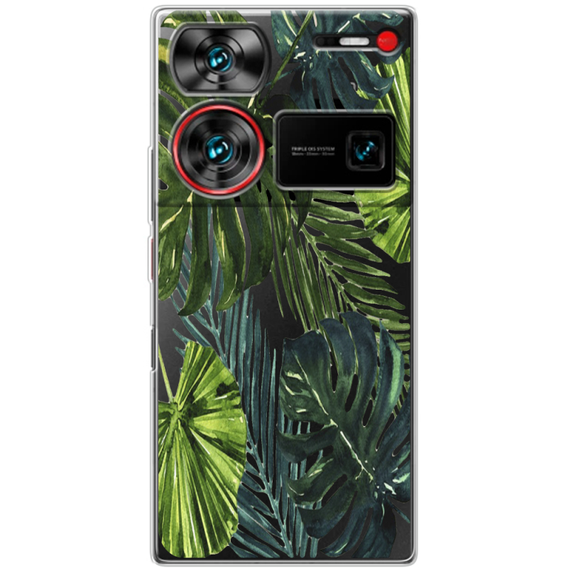 Прозрачный чехол BoxFace Nubia Z60 Ultra Palm Tree