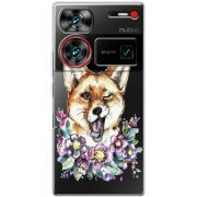 Прозрачный чехол BoxFace Nubia Z60 Ultra Winking Fox