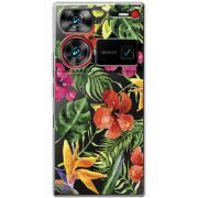 Прозрачный чехол BoxFace Nubia Z60 Ultra Tropical Flowers