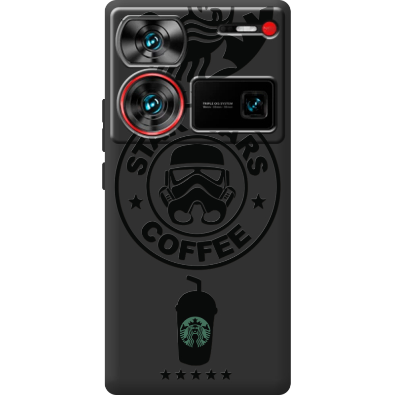 Черный чехол BoxFace Nubia Z60 Ultra Dark Coffee