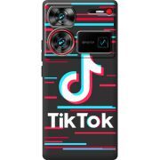 Черный чехол BoxFace Nubia Z60 Ultra Tik Tok