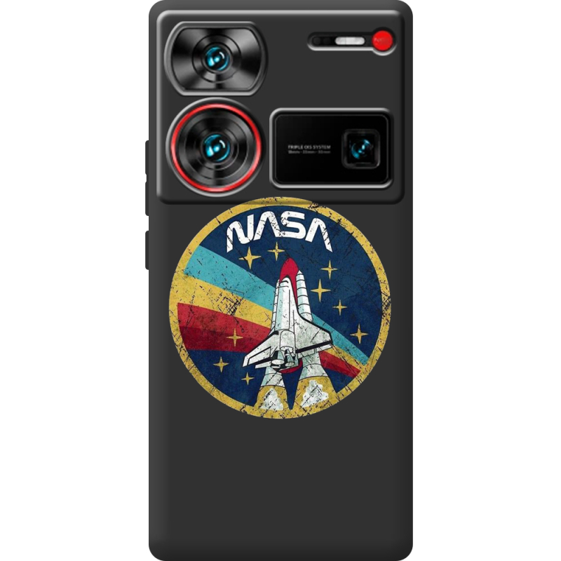 Черный чехол BoxFace Nubia Z60 Ultra NASA