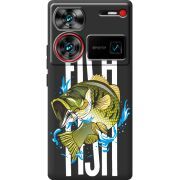 Черный чехол BoxFace Nubia Z60 Ultra Fish