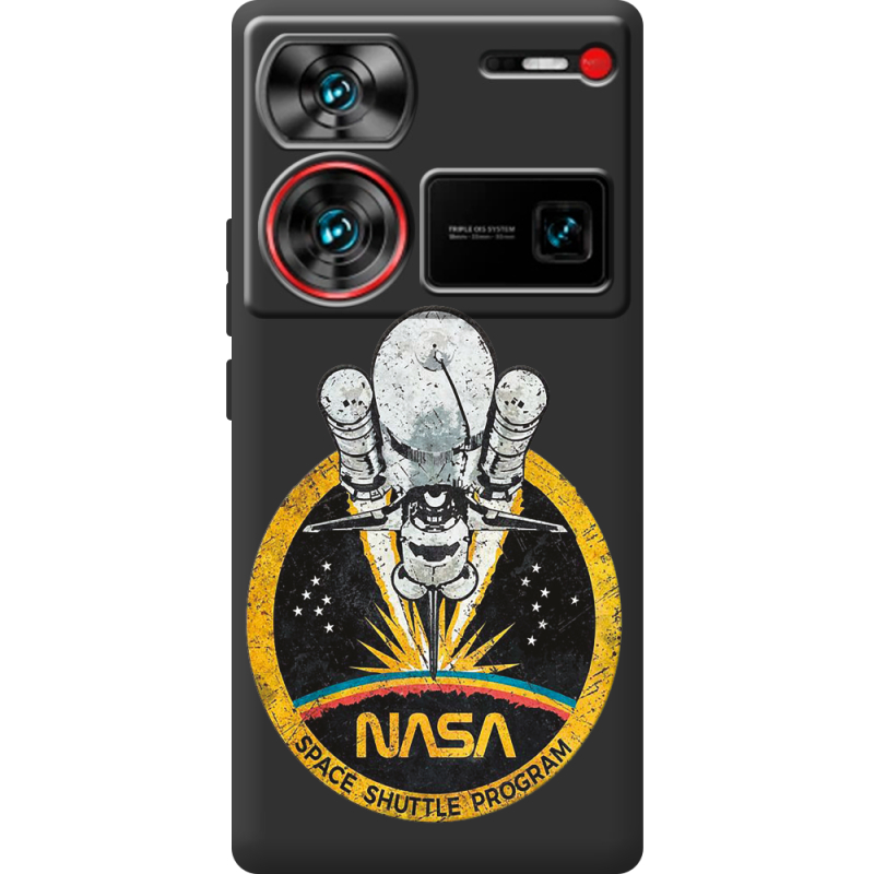 Черный чехол BoxFace Nubia Z60 Ultra NASA Spaceship