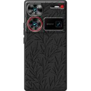 Черный чехол BoxFace Nubia Z60 Ultra Leaves