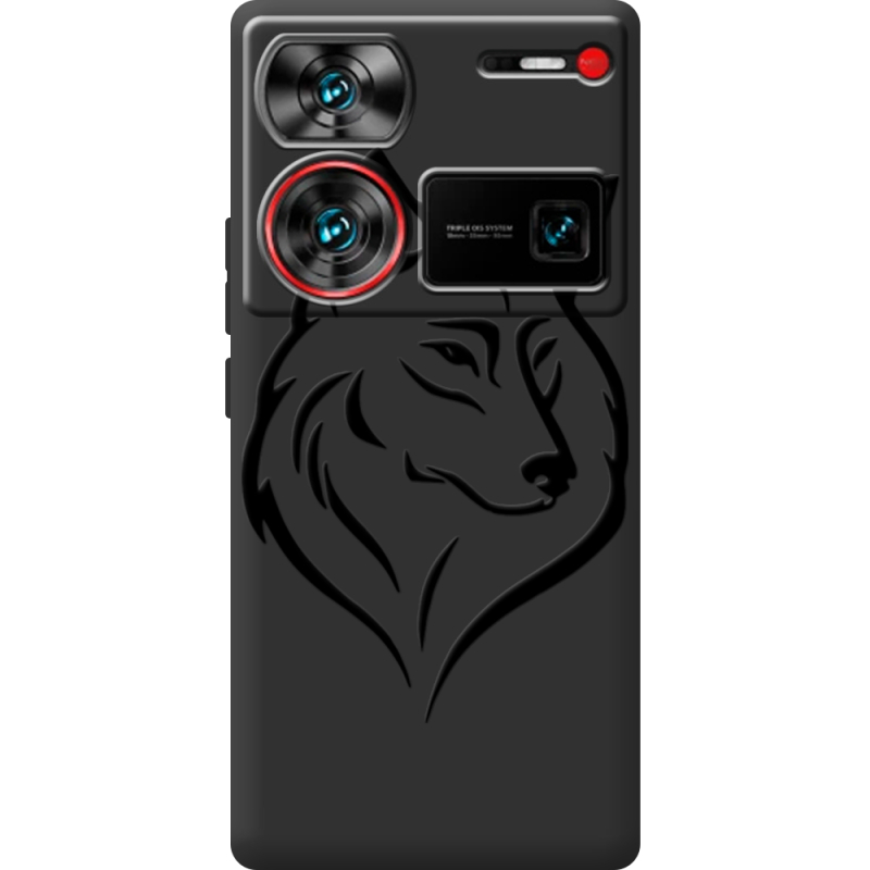 Черный чехол BoxFace Nubia Z60 Ultra Wolf