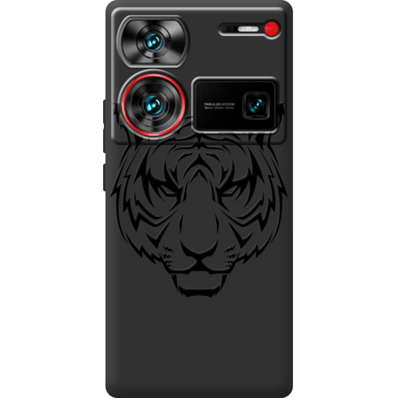 Черный чехол BoxFace Nubia Z60 Ultra Tiger