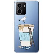 Прозрачный чехол BoxFace HMD Pulse Segull in Cofee Pool