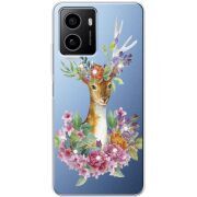 Чехол со стразами HMD Pulse Deer with flowers