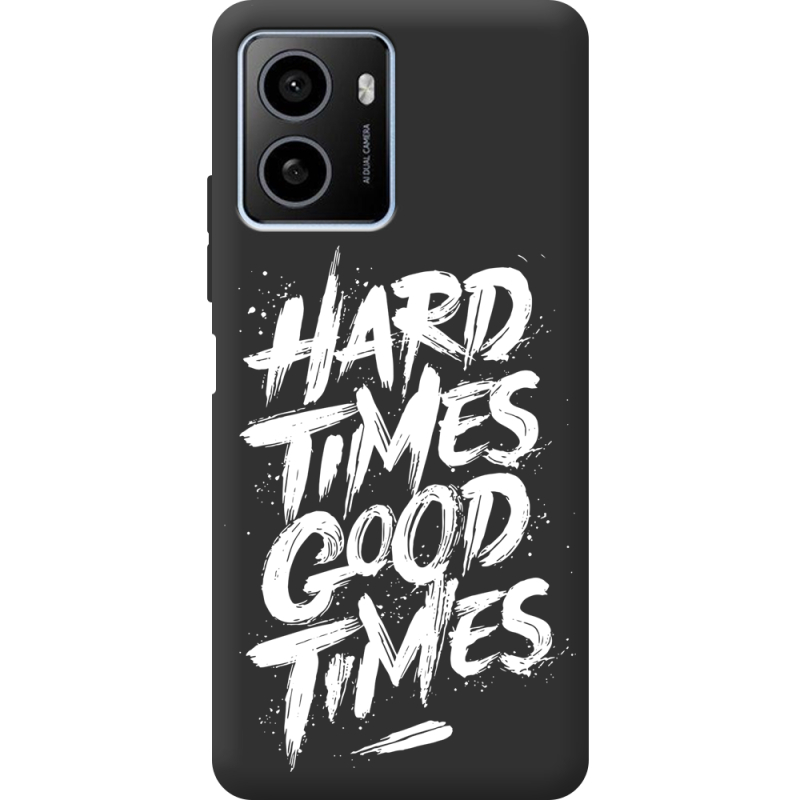 Черный чехол BoxFace HMD Pulse Hard Times Good Times