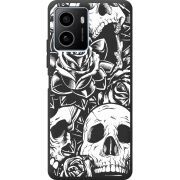 Черный чехол BoxFace HMD Pulse Skull and Roses