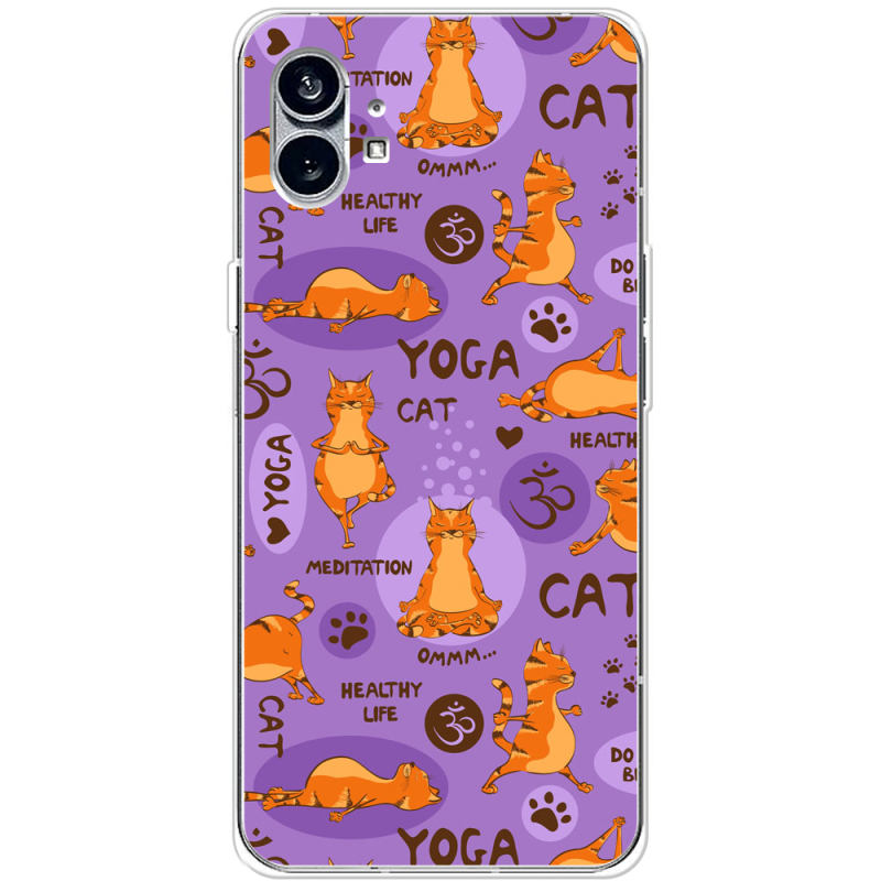 Чехол BoxFace Nothing Phone (1) Yoga Cat