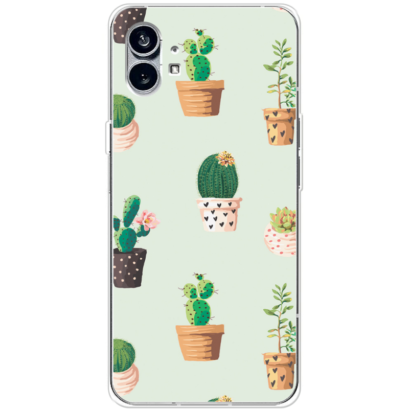 Чехол BoxFace Nothing Phone (1) L-green Cacti