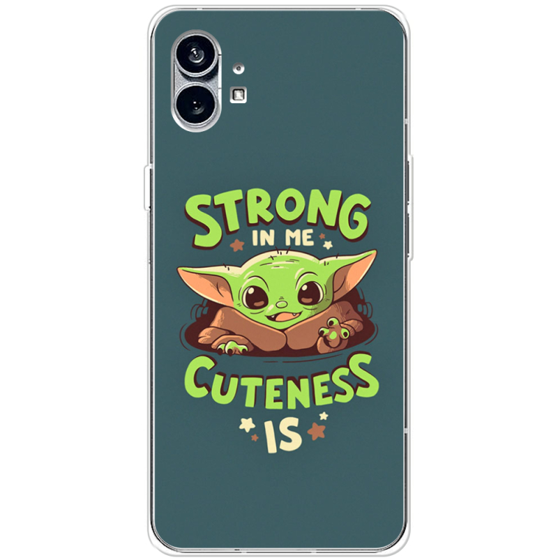 Чехол BoxFace Nothing Phone (1) Strong in me Cuteness is