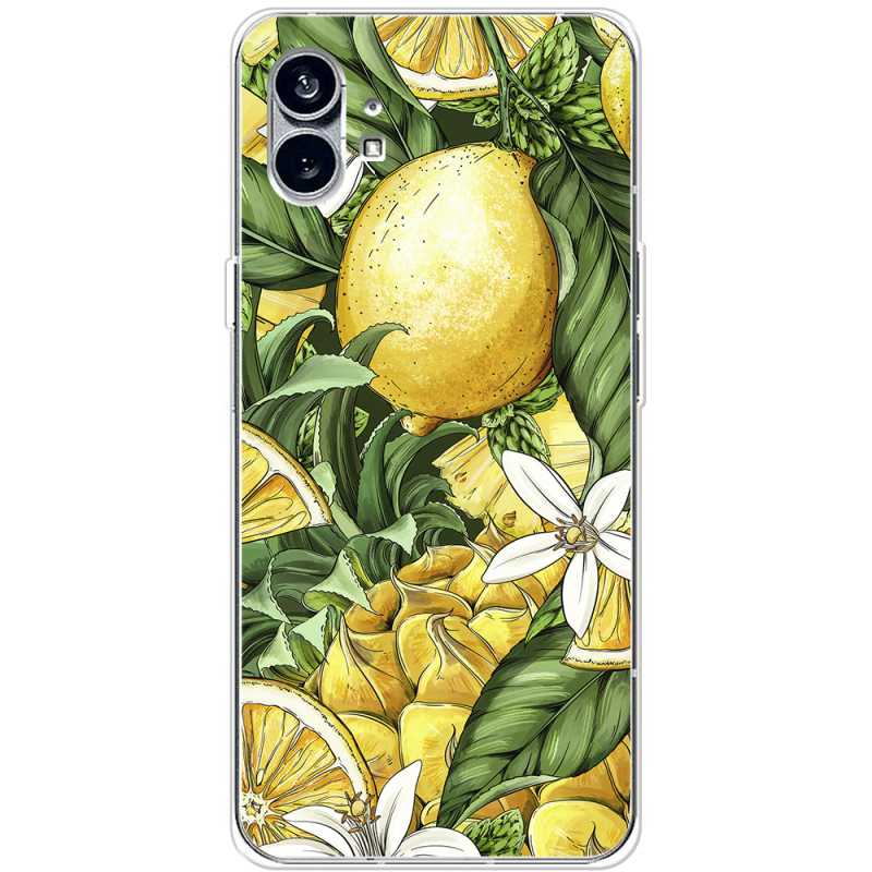 Чехол BoxFace Nothing Phone (1) Lemon Pattern