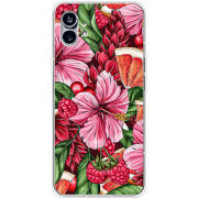 Чехол BoxFace Nothing Phone (1) Tropical Flowers