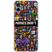 Чехол BoxFace Nothing Phone (1) Minecraft Mobbery