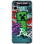 Чехол BoxFace Nothing Phone (1) Minecraft Graffiti