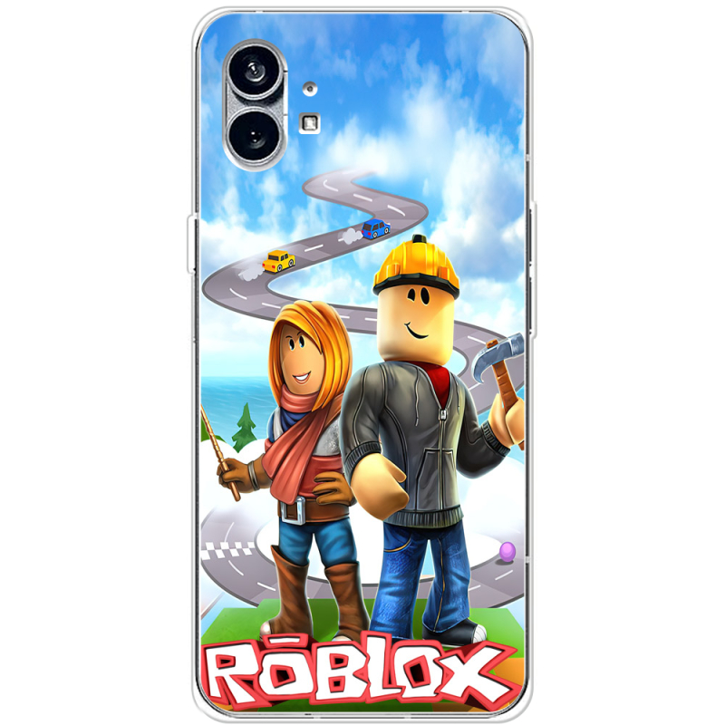 Чехол BoxFace Nothing Phone (1) Roblox Білдерман