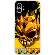 Чехол BoxFace Nothing Phone (1) StandOff 2 gold