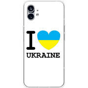 Чехол BoxFace Nothing Phone (1) I love Ukraine