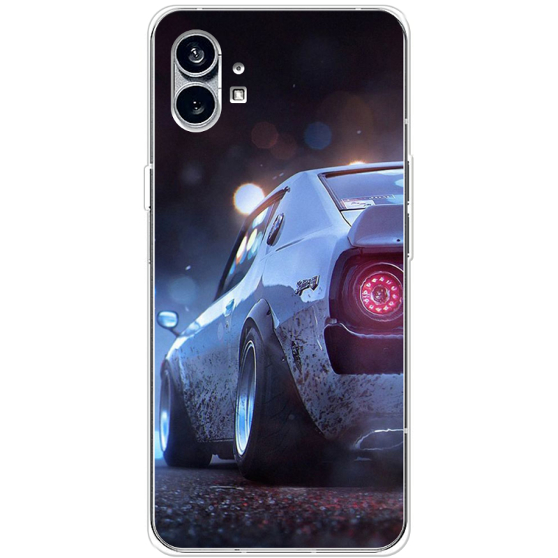 Чехол BoxFace Nothing Phone (1) Silver Car