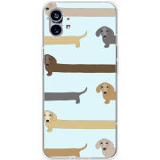 Чехол BoxFace Nothing Phone (1) Dachshund