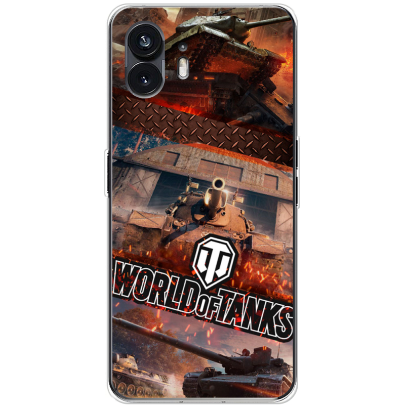 Чехол BoxFace Nothing Phone (2) World Of Tanks