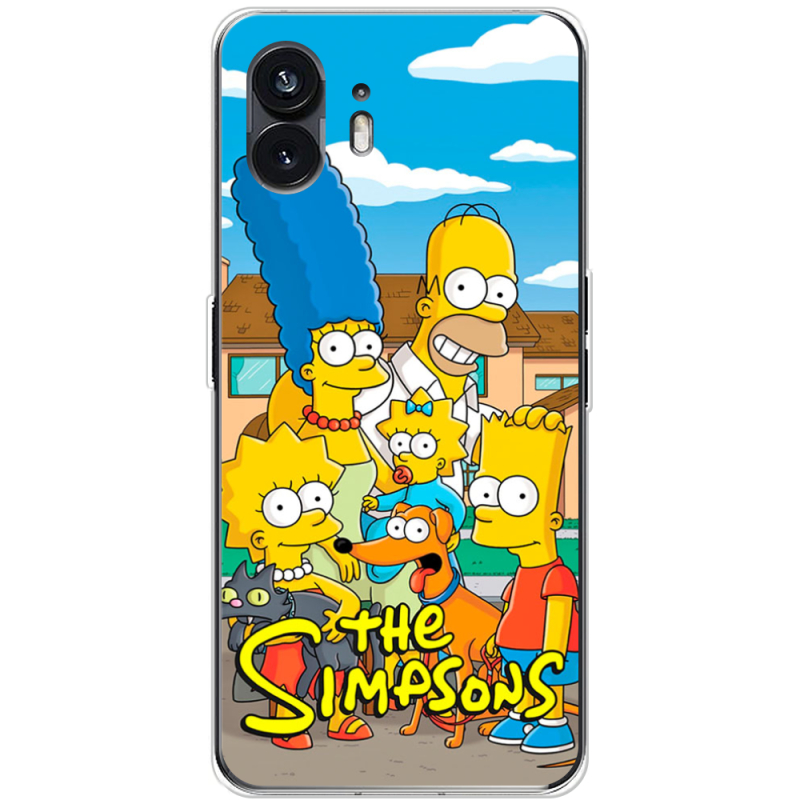 Чехол BoxFace Nothing Phone (2) The Simpsons