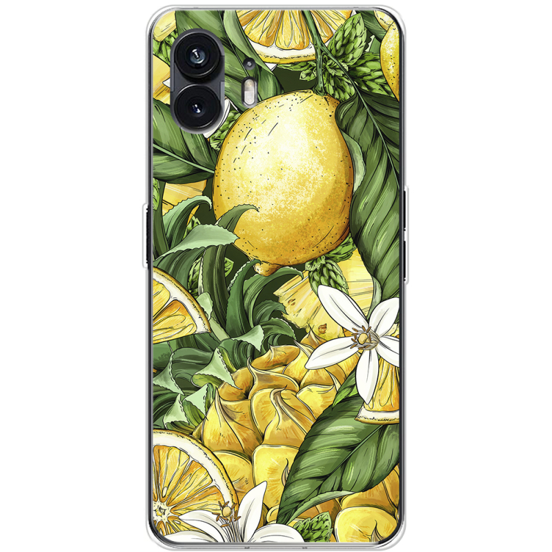 Чехол BoxFace Nothing Phone (2) Lemon Pattern