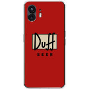 Чехол BoxFace Nothing Phone (2) Duff beer