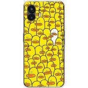 Чехол BoxFace Nothing Phone (2) Yellow Ducklings