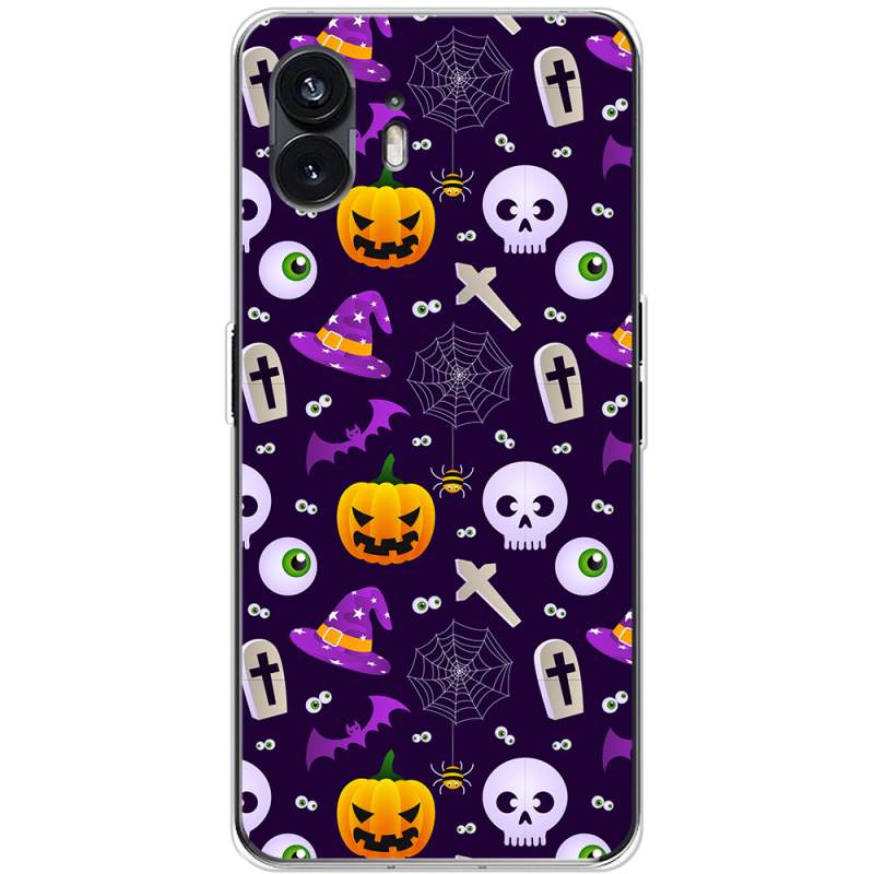 Чехол BoxFace Nothing Phone (2) Halloween Purple Mood