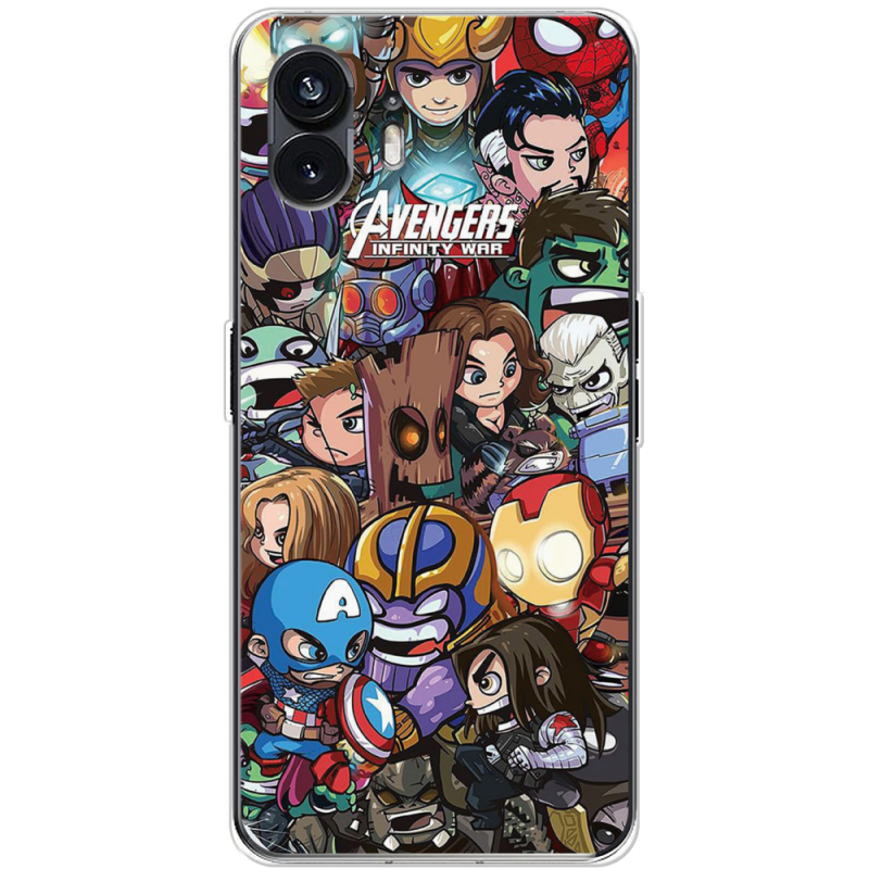 Чехол BoxFace Nothing Phone (2) Avengers Infinity War