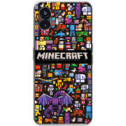 Чехол BoxFace Nothing Phone (2) Minecraft Mobbery