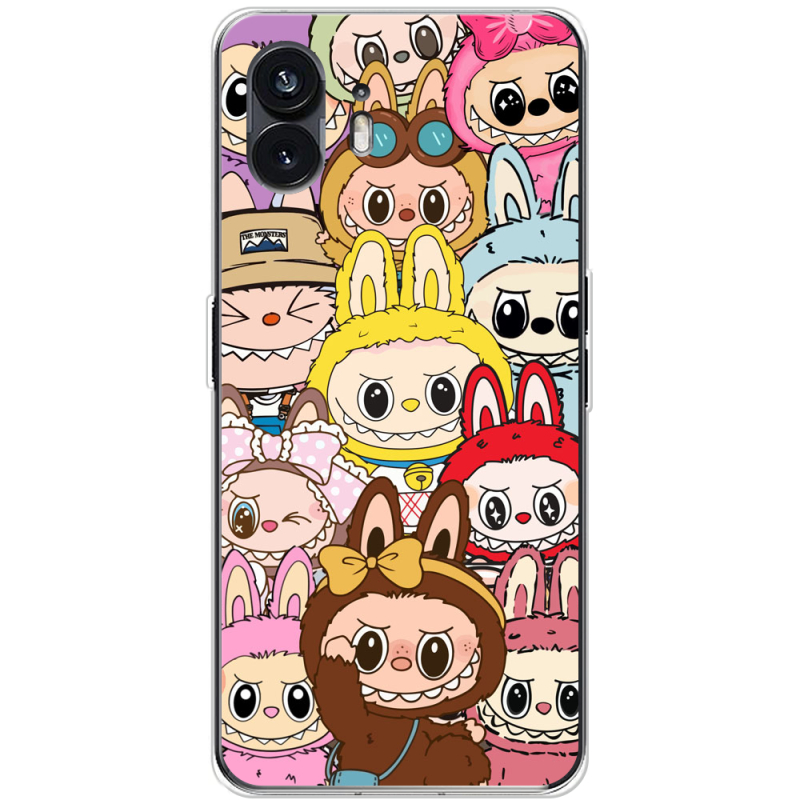 Чехол BoxFace Nothing Phone (2) Labubu