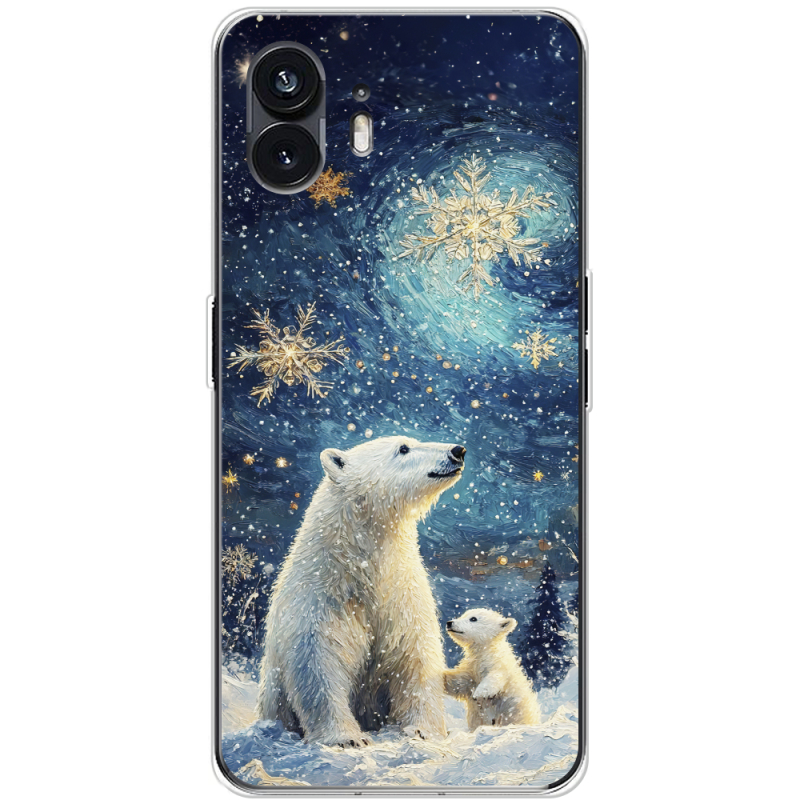 Чехол BoxFace Nothing Phone (2) Північні ведмеді