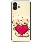 Чехол BoxFace Nothing Phone (2) Teddy Bear Love