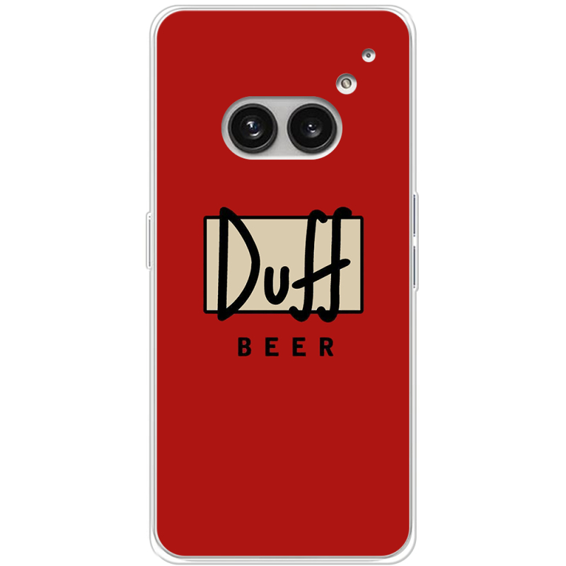 Чехол BoxFace Nothing Phone (2a) Duff beer