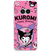 Чехол BoxFace Nothing Phone (2a) День народження Kuromi