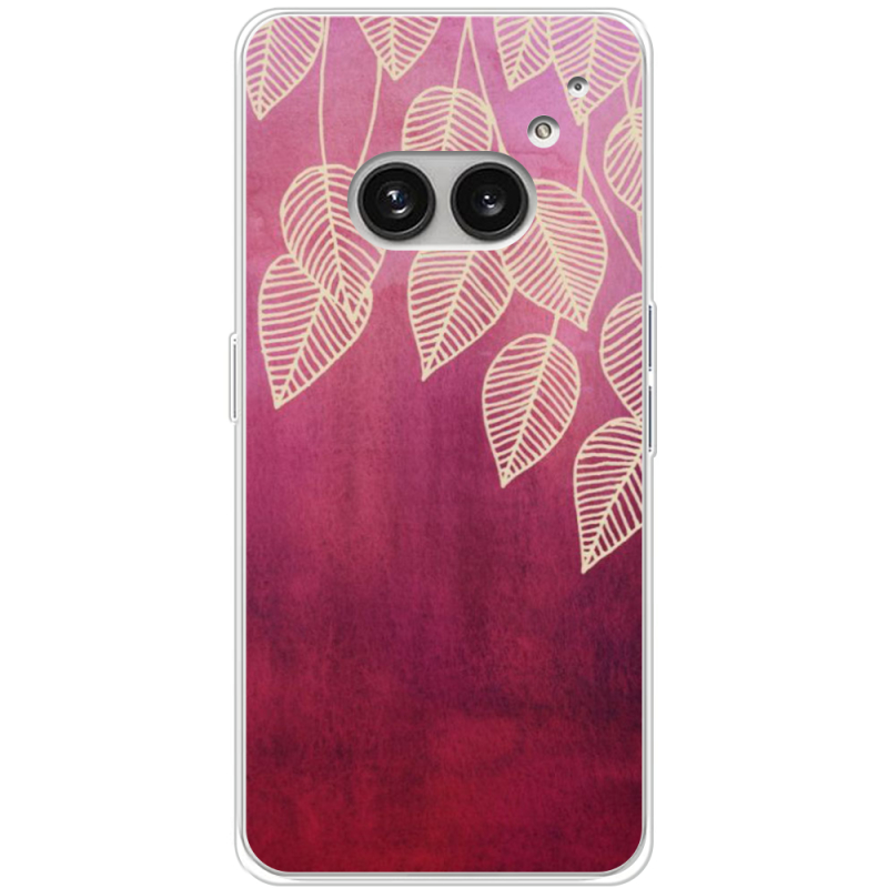 Чехол BoxFace Nothing Phone (2a) Gold Leaves