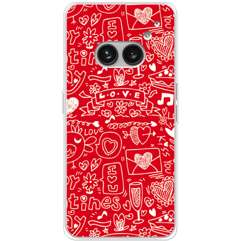 Чехол BoxFace Nothing Phone (2a) Happy Valentines