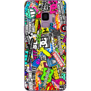 Чехол Uprint Samsung G960 Galaxy S9 Multicolored Inscriptions