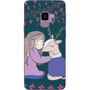 Чехол Uprint Samsung G960 Galaxy S9 Girl and deer