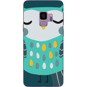 Чехол Uprint Samsung G960 Galaxy S9 Green Owl