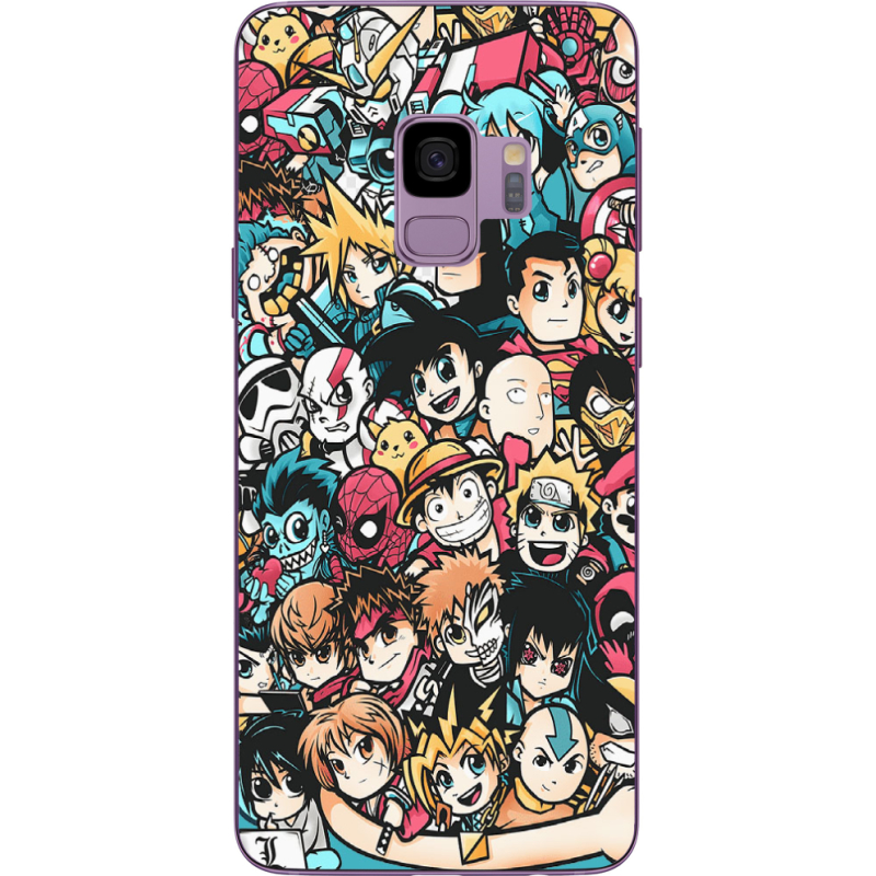 Чехол Uprint Samsung G960 Galaxy S9 Anime Stickers
